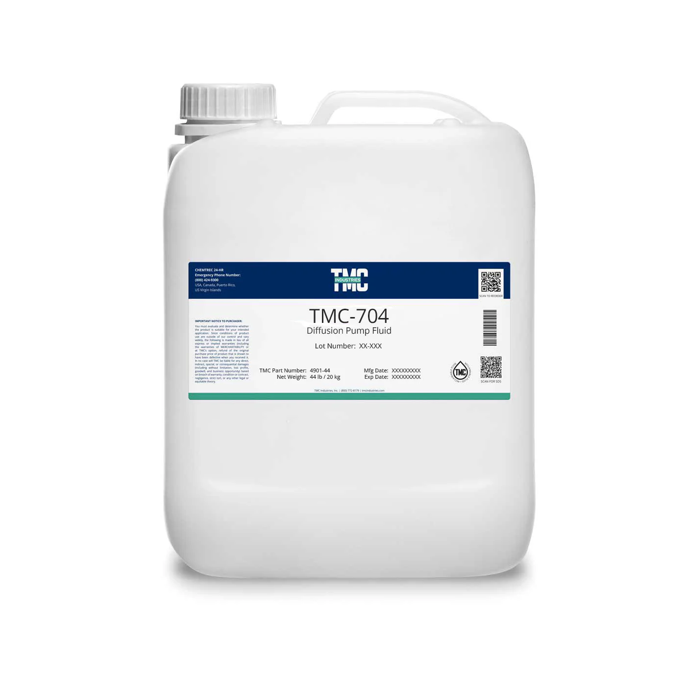 TMC-704 DIFFUSION PUMP FLUID - Image 2